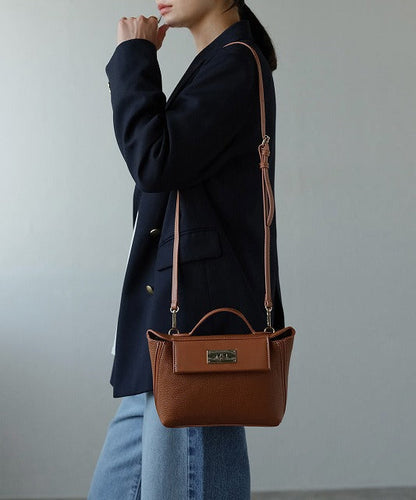 2WAYターンロックミニショルダーハンドバッグ　12-1174