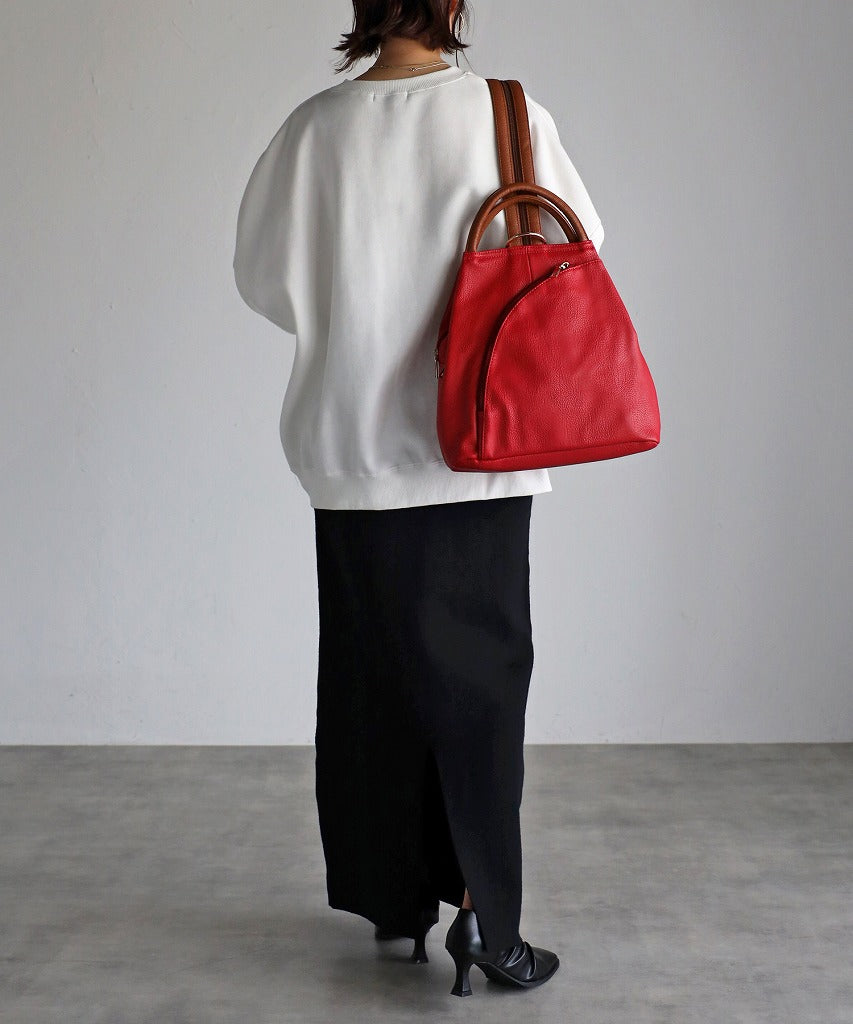 【guscioﾍﾞｽﾄｾﾗｰ・ｼｮｯﾌﾟﾁｬﾝﾈﾙOA商品】撥水3WAYリュックサック　12-0406