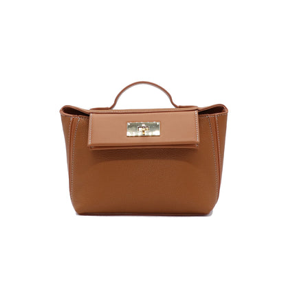 2WAYターンロックミニショルダーハンドバッグ　12-1174