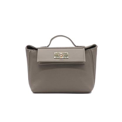 2WAYターンロックミニショルダーハンドバッグ　12-1174